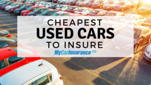 Cheapest Used Cars To Insure